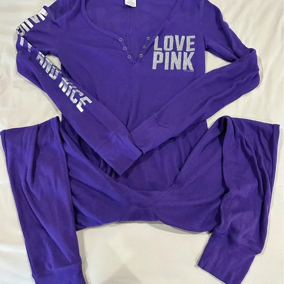 VS PINK onesie pj - Picture 2 of 3